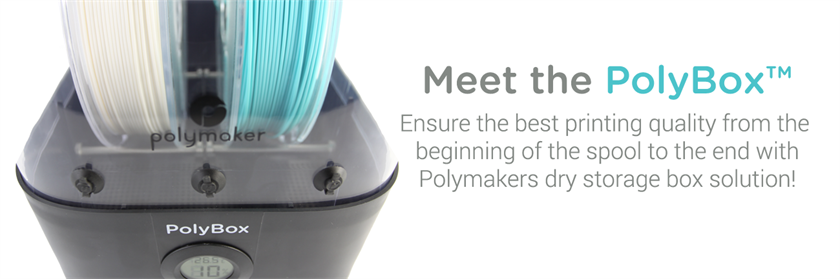 Meet the PolyBox dry storage box, Polymakers second new hardware product!