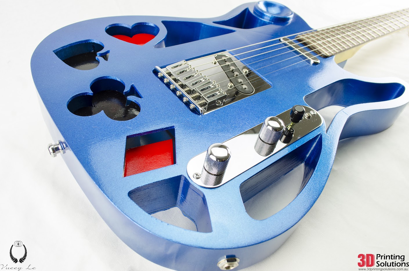 3D PRINTED ELECTRIC GUITAR BY 3D PRINTING SOLUTIONS AUSTRALIA